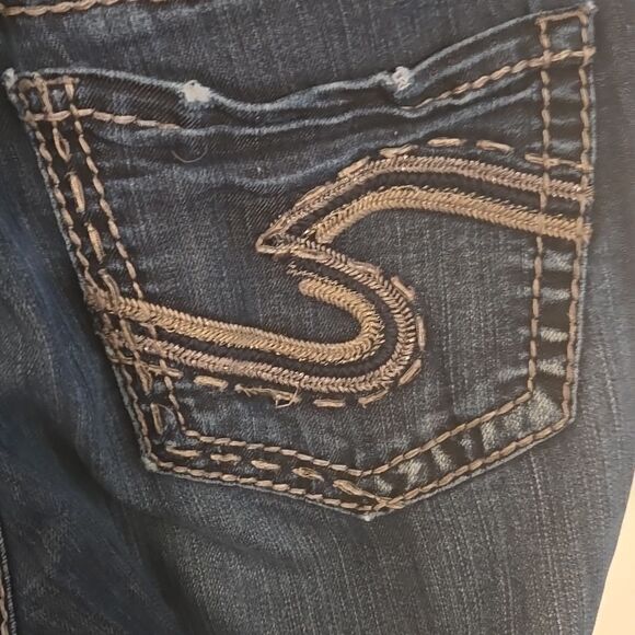 Womens silver jeans waist size 27 - Picture 6 of 9